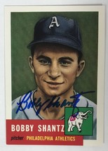 Bobby Shantz Signed Autographed 1953 Topps Archives Baseball Card - Philadelphia - £12.02 GBP