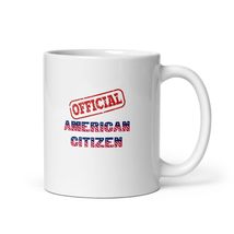 American Citizen Coffee &amp; Tea Mug With Official Stamp For Naturalized - £15.72 GBP+