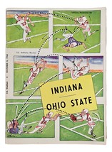 Ohio State vs Indiana October 5 1963 Official Game Program - £31.09 GBP