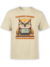 FANTUCCI Accountants T-Shirt Collection | Judgmental Owl T-Shirt | Unisex - £17.29 GBP+