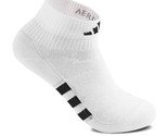 Adidas Light Performance Mid-Cut Socks 3pcs Unisex Sports Running White ... - £21.16 GBP