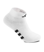 Adidas Light Performance Mid-Cut Socks 3pcs Unisex Sports Running White ... - £21.05 GBP