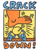 Keith Haring Crack Down, 1986 - £316.54 GBP