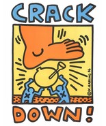KEITH HARING Crack Down, 1986 - £309.60 GBP