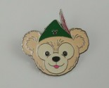 Disney Hidden Mickey 5 of 5 Duffy The Bear Wearing Peter Pan&#39;s Hat Dark ... - £3.45 GBP