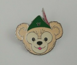 Disney Hidden Mickey 5 of 5 Duffy The Bear Wearing Peter Pan&#39;s Hat Dark ... - £3.42 GBP