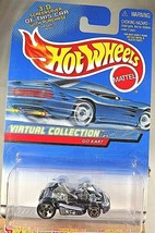 2000 Hot Wheels #151 Virtual Collection Cars GO KART Purple w/Chrome 5Dot Sp/MW - £6.09 GBP