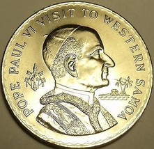 Rare Samoa 1970 Tala~Pope Paul VI Visit~GEM UNC~35,000 Minted - £15.06 GBP