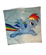 My Lil&#39; Pony Cosplay Rainbow Pony/Light Blue 17&quot;x17&quot; Zippered Throw Pill... - €10,35 EUR