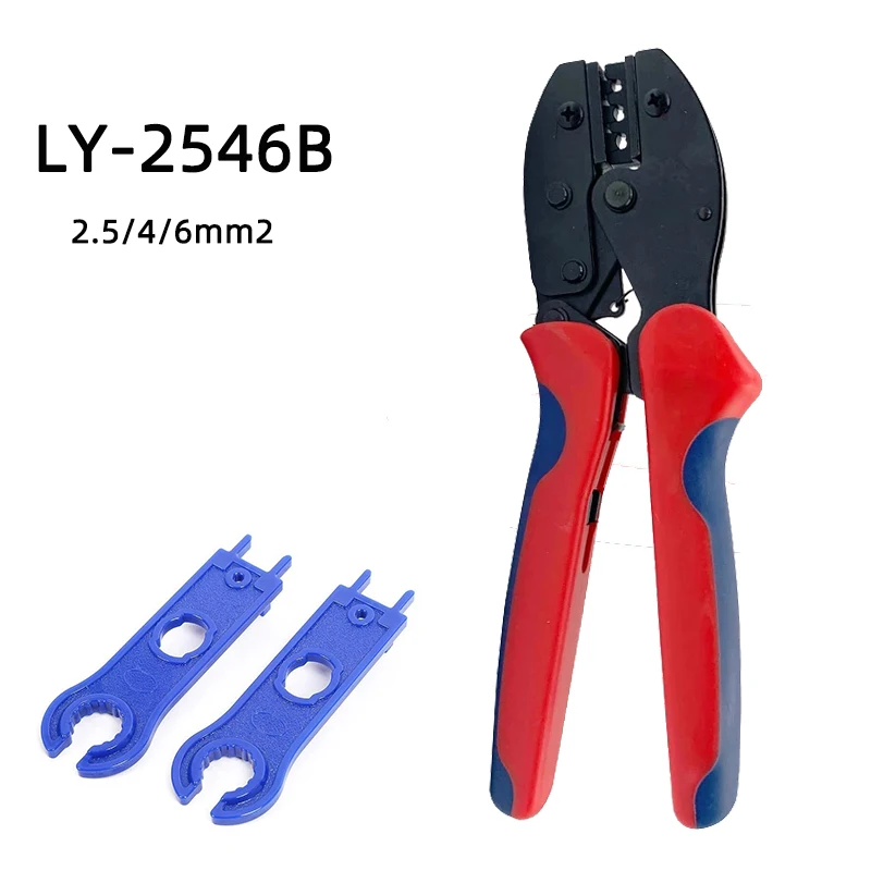 Mc4 crimping plier solar panel connector tool wire cable pliers 2 5 4 6mm2 14 10awg thumb200