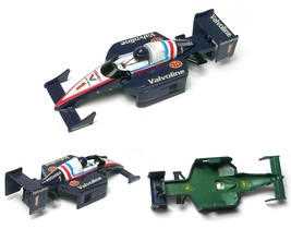 1991 TYCO Valvoline STP Toshiba #1 F1 INDY Slot Car Body GREEN plastic Test Shot - £27.96 GBP