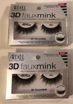 2 Pack Ardell Professional 3D Fauxmink Lightweight 854 Lashes New Free S... - $5.98