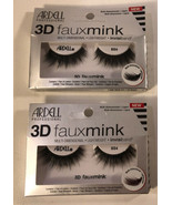2 Pack Ardell Professional 3D Fauxmink Lightweight 854 Lashes New Free S... - £4.70 GBP
