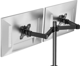 HUANUO Dual Monitor Table Stand for 13-32 Inch Monitors Model HNCM1 - £35.51 GBP
