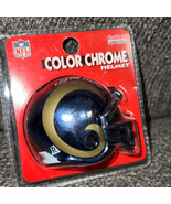 NFL ST.LOUIS RAMS MINIATURE HELMET (Riddell Color Chrome) NEW - $20.39 CAD