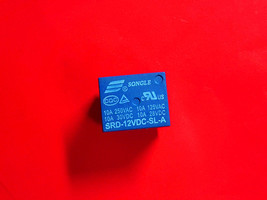 SRD-12VDC-SL-A, 12VDC Relay, SONGLE Brand New!! - $3.00