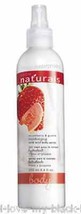 NATURALS Strawberry &amp; Guava Moisturizing Milk Mist Body Spray 8.4 fl oz NEW - £6.93 GBP