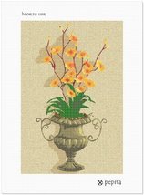 pepita Bronze Urn Needlepoint Canvas - $88.00+