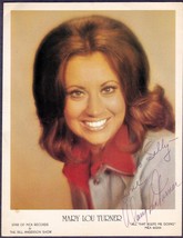 Mary Lou Turner Signed 8x10 MCA Color Photo - £15.75 GBP