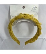 Hive and Co. Headbands Braid Silky Old Gold Texture Knotted Twist Mustar... - €4,42 EUR