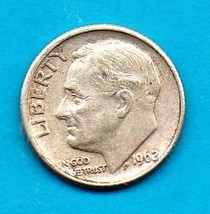 1962 D Roosevelt Dime - Silver - $6.00
