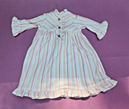 American Girl Doll 2008 Retired Kit’s Striped Nightie Outfit - £18.41 GBP