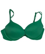 Victoria&#39;s Secret Very Sexy Push-Up Bra 34C Green Nylon Elastane Womens ... - $28.94 CAD