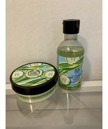 The Body Shop COOL CUCUMBER Body Butter Shower Gel Body Wash Full Size S... - $532.19 MXN