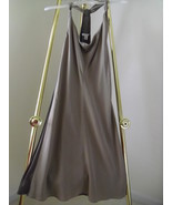 NEW BANANA REPUBLIC SLEEVELESS TAUPE COLOR SILK DRESS SIZE 8P - £79.13 GBP