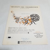 Seventy Six Trombones from the Music Man by Meredith Willson 1957 Sheet Music - £6.92 GBP