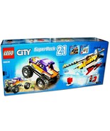 LEGO CITY Super Pack 2-in-1 66636 Buiding Toy for Kids Truck &amp; Plane 129... - $34.64