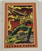 GI Joe 1991 Vintage Trading Card #4 Sludge Viper - £1.52 GBP