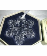 Smith &amp; Hawken CRYSTAL Snowflake CHristmas ORNAMENT BEAUTIFUL - $52.70 CAD