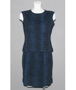 VTG 2 Pc Petite Sophisticates Python Snake Print Short Skirt &amp; Top Wm&#39;s ... - $34.17 CAD