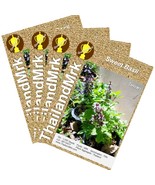 Thai Sweet basil Ocimum basilicum 4 Bulk ThailandMrk - $110.66 MXN