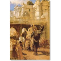 Edwin Weeks Village Painting Ceramic Tile Mural BTZ09560 - £191.40 GBP+