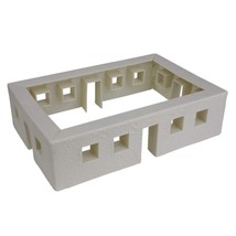 BMC WW2 Bunker Walls - Plastic Army Men Playset Accessory - £22.37 GBP