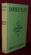 Harold M. Sherman DOUBLE PLAY and Other Baseball Stories-Home Run Series #6 1932 - £14.38 GBP