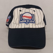 Union Pacific Home Plate Baseball Cap Blue White Adjustable Back - £14.62 GBP