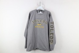 Vtg 90s Mens XL Spell Out University of Toledo Heavyweight Long Sleeve T-Shirt - $49.45