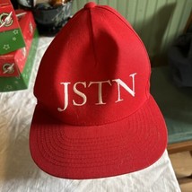 JSTN Summer Tour 2013 JustinTimberlake Red Snapback Cap / Hat - $34.64