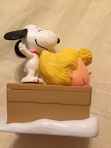 2015 McDonalds Snoopy and Lucy Rolling Toy Cake Topper 4&quot; The Peanuts Movie - £3.58 GBP