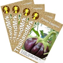 Thai Purple Eggplant 4 Bulk ThailandMrk - £4.71 GBP