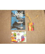 Food Network advertising Chef card recipes &amp; Network Live Tour Event Boo... - £4.51 GBP