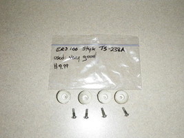Red Star Bread Maker Machine Feet With Screws  ERS100 Style TS-238A (OEM) - $9.79