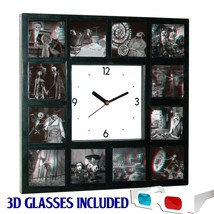 Incredible The Nightmare Before Christmas 3d Clock Sally Jack with glasses - £25.28 GBP