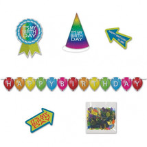 Beistle Birthday Desktop Party Pack Kit - Pack of 6 - $1,247.25 MXN
