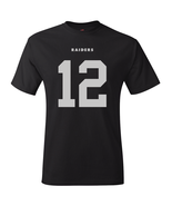 Raiders Style NFL Draft T-Shirt/Jersey Ken Stabler Hall Of Fame All Size - $473.02 MXN+