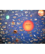 Great American Puzzle Factory 2005 Map Of The Solar System Factory Seale... - £10.95 GBP