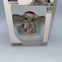 Lenox - Star Wars Mandalorian Grogu -  Christmas Treats Ornament New Baby Yoda - £33.46 GBP